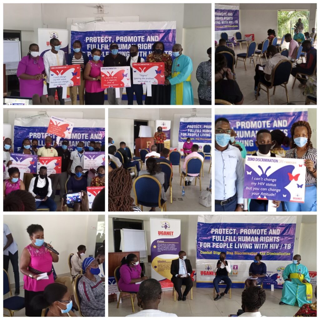 UGANET Calls on Government to Remove Discriminative Laws for PLHIV on Zero Discrimination Day 2021
